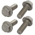 thumbnail image 1 of Unique Bargains 4 Pcs Vis de Tête Hexagonale en Acier Inoxydable 304 Filetage M10 x 30mm, 1 of 1