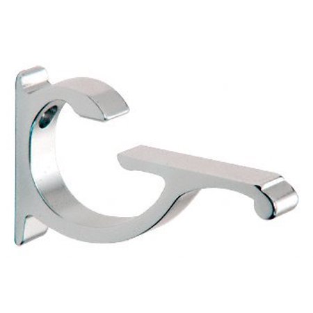 

CRL Chrome Designer Aluminum Glass Shelf Bracket - 5/8 - 3/4 Glass - Package