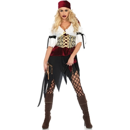 Leg Avenue Women's Sexy Wench Pirate Costume