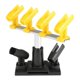 thumbnail image 1 of KKmoom Professional Clamp-on Airbrush Holder Hold 6 Mount Spray Gun Tabletop Bench Station Stand Kit for Airbrush 360°Swivel, 1 of 5