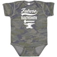 thumbnail image 3 of Inktastic Future Blacksmith Anvil Boys Baby Bodysuit, 3 of 5