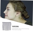 thumbnail image 2 of 6pcs Upside-down Comb Hairpin Wedding Headpiece for Bride Wedding Decor Wedding Hair Clip French Side Hair Combs Hair Pin Comb Exquisite Headdress Hairpin for Girls Bobby Pin Alloy, 2 of 5