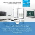 thumbnail image 4 of Honeywell Wi-Fi Smart Color Thermostat, 7 Day Programmable,Touch,Alexa Ready, 4 of 7