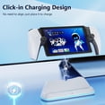 thumbnail image 4 of Soporte de carga para PlayStation Portal, soporte PS Portal con 7 modos de luz RGB, estación de carga portátil PS5 Portal con conector magnético y cable de carga USB-C, 4 of 7