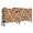 8ft, variant on Accreate Large Firewood Rack Outdoor, Heavy Duty Metal Wood Storage Rack, Indoor Wood Pile Storage Organizer, Stacker Stand for Fireplace, Patio, Deck