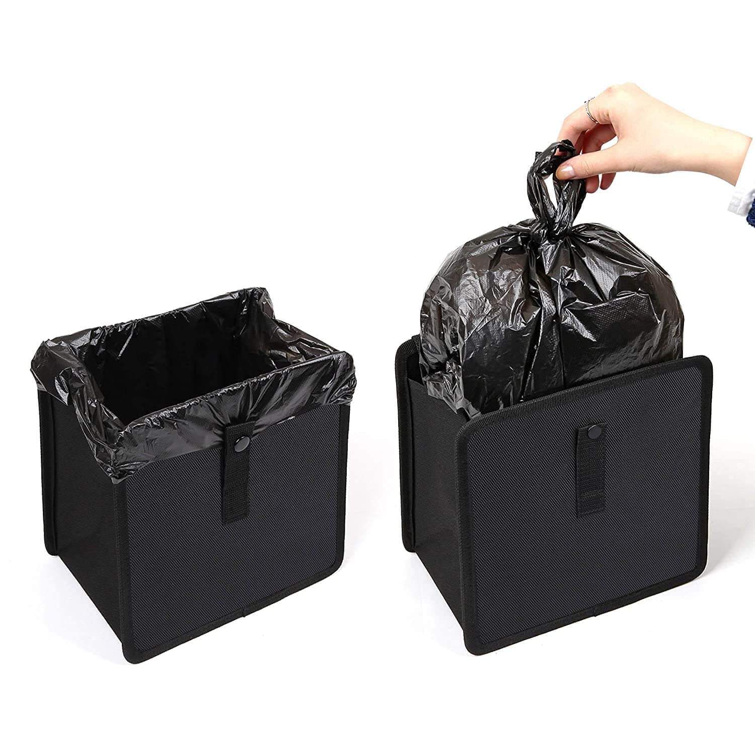1pc Hanging Car Trash Bag Can, Premium Waterproof Garbage Bag