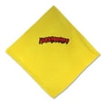 thumbnail image 6 of Hulk Hogan Costume Bandana Hulkamania Logo - Yellow, 6 of 7