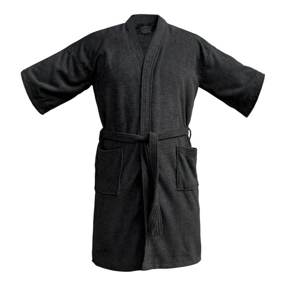 Bata Microfibra Negro Super Absorbente Elefantito