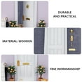 thumbnail image 4 of EeaseMX 1 pieza de molde delicado para puerta, bricolaje, casa de muñecas, paisaje, accesorios decorativos, mini puerta de madera, 4 of 7