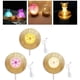 thumbnail image 4 of Wosthever Lámpara LED Base de madera Soporte de luz Luminoso USB Mesita de noche Hotel Oficina Dormitorio Sala de estar Parte Accesorios Iluminación y accesorios, 4 of 6