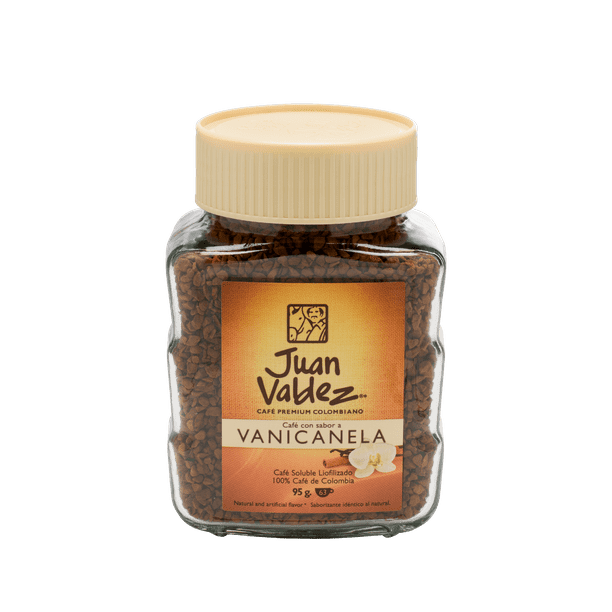 Juan Valdez 100 Colombiano Freeze Dried Coffee, Vanicanela, 3.35 Ounce