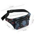 thumbnail image 3 of Fanny Pack for Women Men,Crossbody Fanny Pack Water Resistant Sports Waist Bag Pack, Belt Bag for Travel Hiking Running, 3 of 6