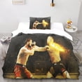 thumbnail image 1 of Duvet Cover for Boys, Teenagers, Children, UFC Printed Pattern, MMA Fighter, Single, 1 of 5
