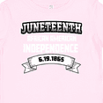 thumbnail image 4 of Inktastic African American Independence Juneteenth Boys or Girls Baby T-Shirt, 4 of 5