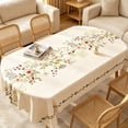 thumbnail image 7 of SLYNSHome French Floral Tablecloth, Waterproof Scratch Resistant Wipe Clean Table Cover,Rectangular Dining Decor For Kitchen Tea Table Indoor Home Decor, 7 of 7