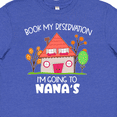 thumbnail image 4 of Inktastic Book my Reservation I'm Going To Nana's- House Youth T-Shirt, 4 of 5