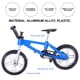 thumbnail image 5 of 1 juego Mini bicicleta de montaña aleación dedo bicicleta juguete niños regalo de cumpleaños, 5 of 8