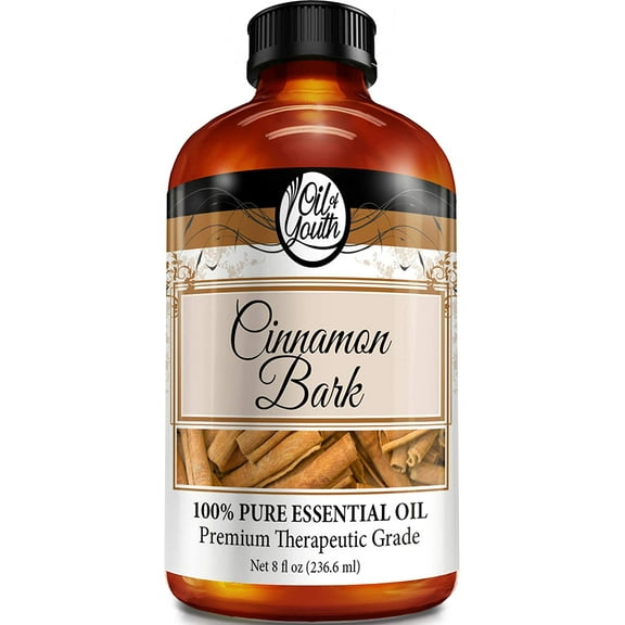 Oil of Youth Cinnamon Bark Essential Oil, 8 fl oz