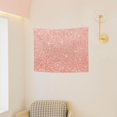 thumbnail image 4 of Bingfone Rose Gold Glitter Tapestry Wall Hanging Decor For Living Room Bedroom Dorm Classroom Office Decor 29x37 Inch, 4 of 9