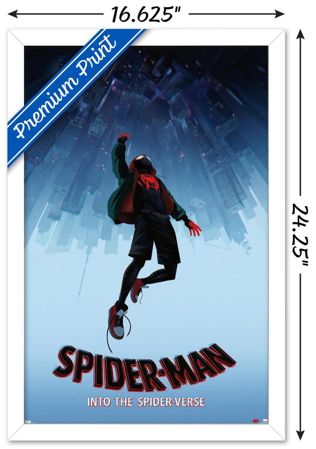 Marvel Spider-Man - Into The Spider-Verse - Falling Wall Poster, 22.375" x 34"