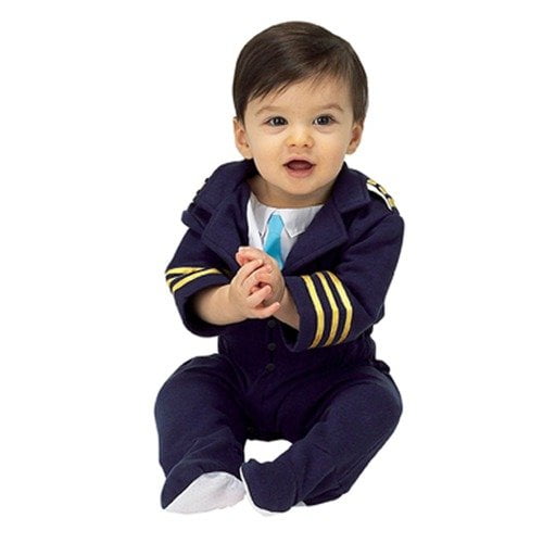 infant pilot costume