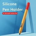 thumbnail image 3 of Housse de Stylet en Silicone pour Surface Microsoft, Étui de Protection pour Stylet, Antidérapant, Anti-Chute, Violet, 3 of 6