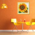 thumbnail image 2 of Kits de inicio de estampado preimpreso para principiantes girasol flor de terre 61 × 61 cm Macarena, 2 of 8