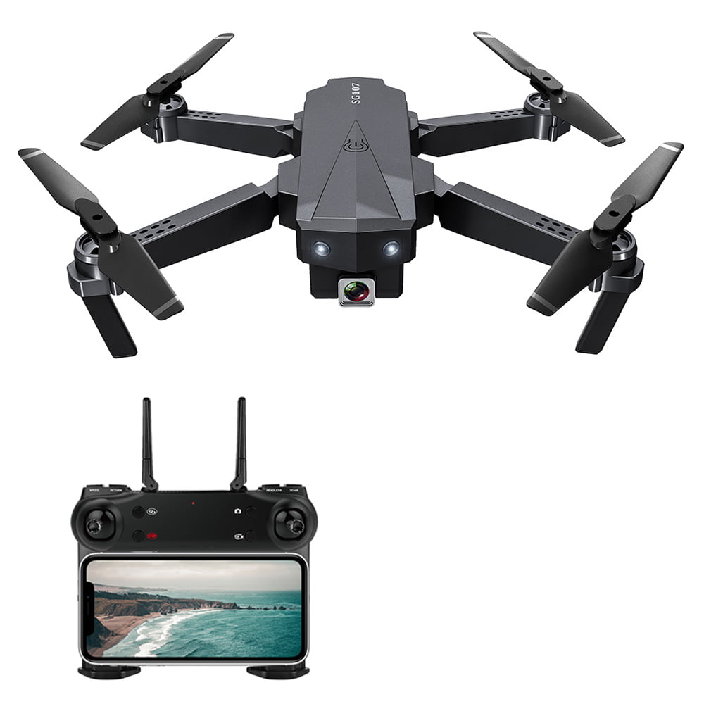 Livlig forarbejdning låne Foldable Mini Drone with Camera 4K HD Indoor Optical Positioning RC  Quadcopter APP Control Headless Mode 360° Rotation Trajectory Flight for  Adults Kids Beginners Great Gift Toy - Walmart.com