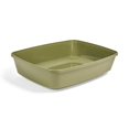 thumbnail image 2 of So Phresh Open Cat Litter Box 22.5"L X 16.9" W X 5.4" H Olive X-Large, 2 of 5