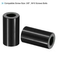 thumbnail image 4 of M10 Aluminum Spacers, 10 Pcs Metal Spacer Aluminum 3/8" ID x 3/4" OD x 1-1/2" L Standoff for 3/8" or M10 Screw Bolts, 4 of 5