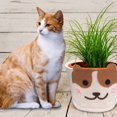 thumbnail image 2 of Vegetable Potato Strawberry Planter Planting Bag Mini Cute Cartoon Animal Shape Vase 3 Packs Garden Growing Tree Pots, 2 of 19