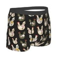 thumbnail image 3 of Naloa Flowe Rooster Print Mens Underwear - Boxers for Men, Classic Briefs for Men, 3 of 9