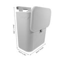 thumbnail image 2 of AURARMLET Kitchen Hanging Trash Can Rubber Waste Disposal 1Set, 2 of 8