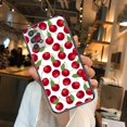 thumbnail image 1 of Funda de teléfono con cerezas para mujer, carcasa negra para Samsung Galaxy A70, A50, A51, A71, A52, A40, A30, A31, A90, A20E, 5G, a20s qiuyongming unisex, 1 of 2