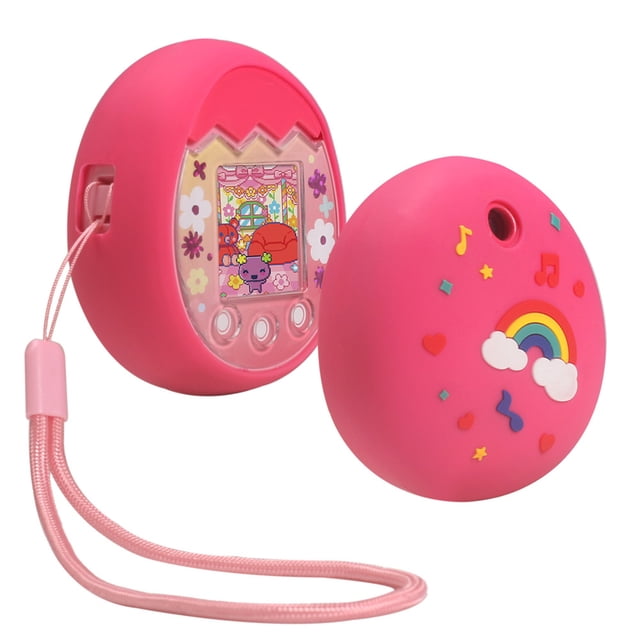 Carcasa de máquina de juego electrónica para mascotas, resistente al agua, anticaída, para Tamagotchi Pix
