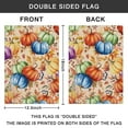 thumbnail image 4 of Fall Garden Flag - Double Sided 12x18 Inch, Autumn Seasonal Outdoor Decor for Yard, Lawn, House - Family,Friends,Thanksgiving,Anniversary., 4 of 5