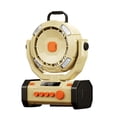 thumbnail image 2 of Ventilador de Camping con luz, ventilador para tienda con linterna LED, ventilador portátil de velocidad ajustable, para colgar para pesca al, 2 of 8