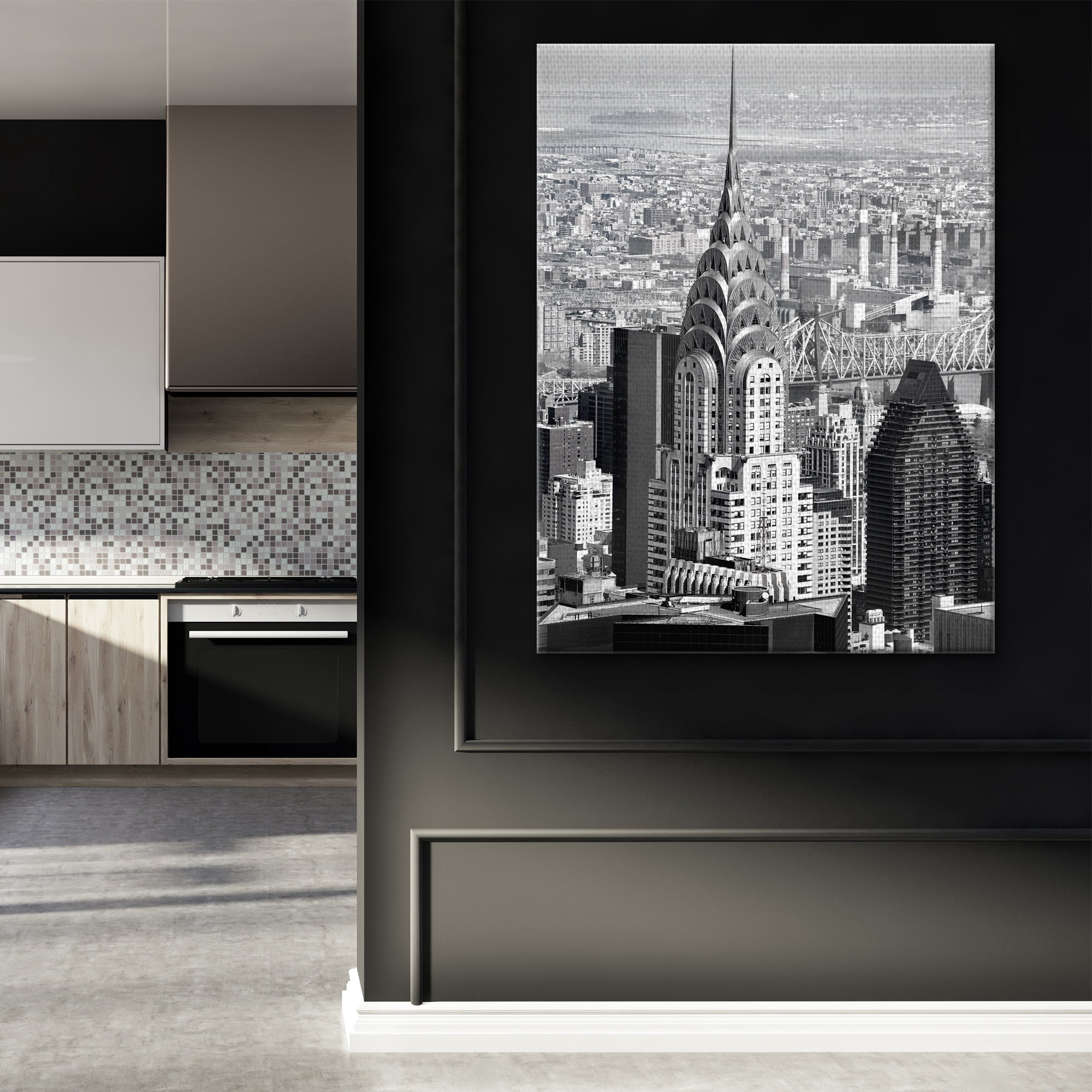 Masterpiece Art Gallery New York Chrysler Building by Lillis Werder Canvas Art Print 30" x 40"