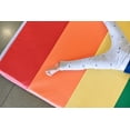 thumbnail image 3 of SoftZone® 4X6 Rainbow Runway Tumbling Mat - Earthtone, 3 of 14