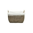 thumbnail image 3 of CintBllTer 1060108 Rattan Kobo Rectangular Laundry Basket, Gray-Brown, 3 of 3