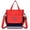 Z20-Red, variant on FUZHIQ Convertible School Tote Backpack for Ages 6-12, Color Block Shoulder Bookbag with Side Pockets, Water Resistant Durable Elementary School Handbag, Light Purple