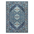 thumbnail image 1 of Better Homes & Gardens 7’ x 10’ Blue Indigo Medallion Outdoor Rug, 1 of 8