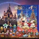 thumbnail image 3 of Caja de regalo de Disney para niños, figuras de Anime, Stitch, Mickey Mouse, calendario de adviento de Navidad, Toy Story, Yoda, 24 días, 3 of 5