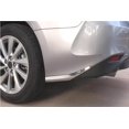 thumbnail image 2 of for Toyota for Camry 2018 - 2023 Rear Bumper Corner Lip Cover 2 pcs Silver -, 2 of 3