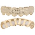 thumbnail image 4 of Metal Teeth Brace, Durable Teeth Brace Hip Hop  For Various Occasions Gold, 4 of 8