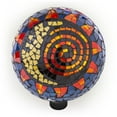 thumbnail image 4 of Alpine Corporation 10" Glass Mosaic Sun and Moon Gazing Globe, Multicolor, 4 of 12