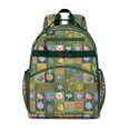 thumbnail image 1 of Nature Inspired Floral Print Waterproof Travel Backpack for Teens, 1 of 5