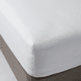 thumbnail image 2 of 3 Pack 72x80x15 Fitted Sheets Deep Pocket White 300TC 60/40 CottonPoly Blend Bedding, 2 of 10