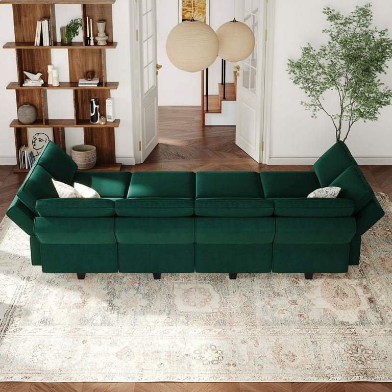 Sofa bed dark green discount