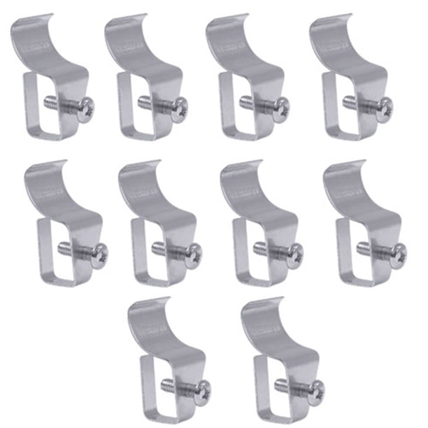 Manos Irfora Blink Mini ganchos para revestimiento de vinilo Clips No se necesitan orificios Soporte de fácil instalación Ganchos de acero inoxidable Soporte para montaje en pared exterior para cámara Irfora Manos